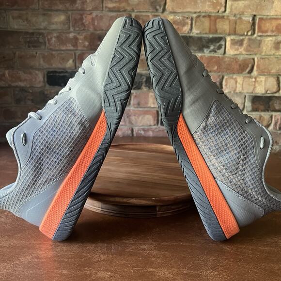 Skechers Viper Court Pro Pickleball Shoes Sneakers Gray Orange Men's 13 - Picture 7 of 16